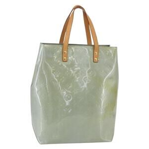 LOUIS VUITTON Monogram Vernis Reade MM Hand Bag Lavande M91226 LV Auth ep11762